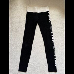 Victoria's Secret PINK Black Yoga Pants